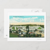 カリフォルニア州サンディエゴの航空写真 ポストカード (正面/裏面)