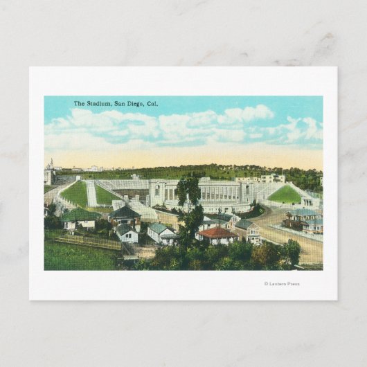 カリフォルニア州サンディエゴの航空写真 ポストカード (正面)