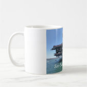 カリフォルニア州サンディエゴのUSS Midway コーヒーマグカップ (左)