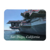 カリフォルニア州サンディエゴのUSS Midway マグネット (横)