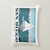 カリフォルニア州サンディエゴスペインのランディング アクセントクッション (裏面(縦))