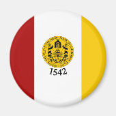 カリフォルニア州サンディエゴ国旗 マグネット (正面)