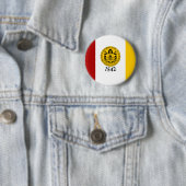 カリフォルニア州サンディエゴ国旗 缶バッジ (インサイチュ)