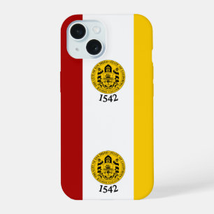 カリフォルニア州サンディエゴ国旗 iPhone 15ケース