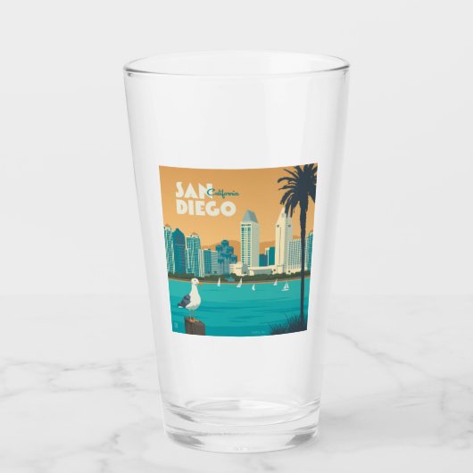 カリフォルニア州サンディエゴ タンブラーグラス (正面)