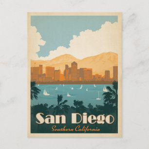 カリフォルニア州サンディエゴ ポストカード