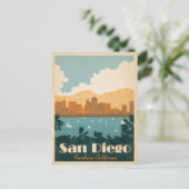 カリフォルニア州サンディエゴ ポストカード (スタンド正面)