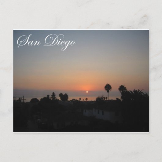 カリフォルニア州サンディエゴ ポストカード (正面)