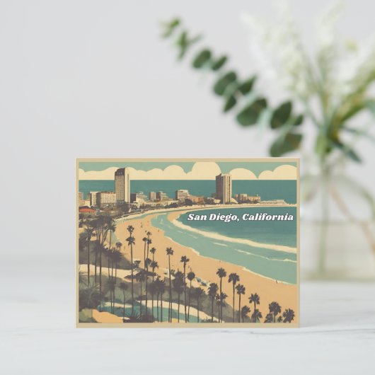 カリフォルニア州サンディエゴ ポストカード (スタンド正面)