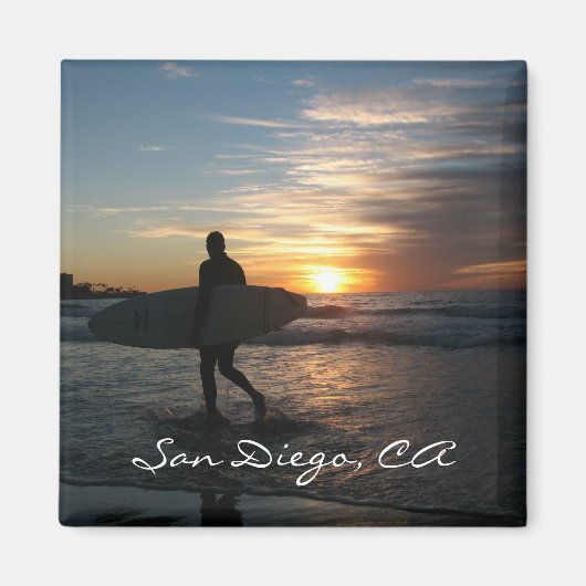 カリフォルニア州サンディエゴ マグネット (正面)