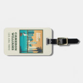 カリフォルニア州サンディエゴ ラゲッジタグ (正面横)