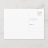 カリフォルニア州サンディエゴ | 引っ越しました! インビテーションポストカード (裏面)