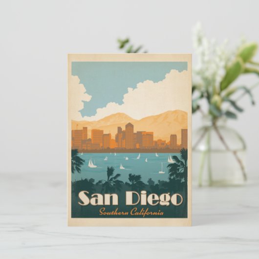 カリフォルニア州サンディエゴ 招待状 (スタンド正面)