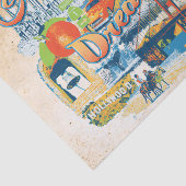 カリフォルニア州サンディ縁どー夢見 薄葉紙 (詳細)