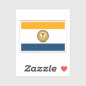 カリフォルニア州サンノゼ州旗 シール (シート)