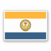 カリフォルニア州サンノゼ州旗 シール (正面)