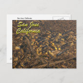 カリフォルニア州サンノゼ ポストカード (正面/裏面)