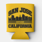 カリフォルニア州サンノゼ 缶クーラー (裏面)