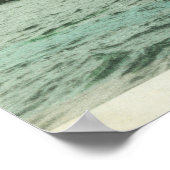 カリフォルニア州サンフランシスコのベイアラメダでボートを漕ぐ ポスター (角)