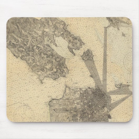 カリフォルニア州サンフランシスコエントランス マウスパッド (正面)