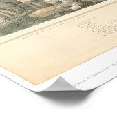 カリフォルニア州サンフランシスコパノラママップ(1551A) ポスター (角)