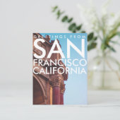 カリフォルニア州サンフランシスコファインアート宮殿 ポストカード (スタンド正面)