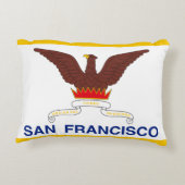 カリフォルニア州サンフランシスコ国旗 アクセントクッション (裏面)