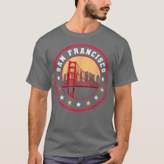 カリフォルニア州サンフランシスコ市ギフトブリッジ Tシャツ