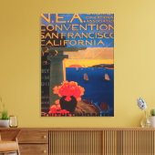 カリフォルニア州サンフランシスコ条約 キャンバスプリント (インサイチュ (リビング))