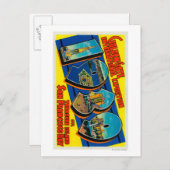 カリフォルニア州サンフランシスコ – ゴールデンゲートインターンタル ポストカード (正面/裏面)