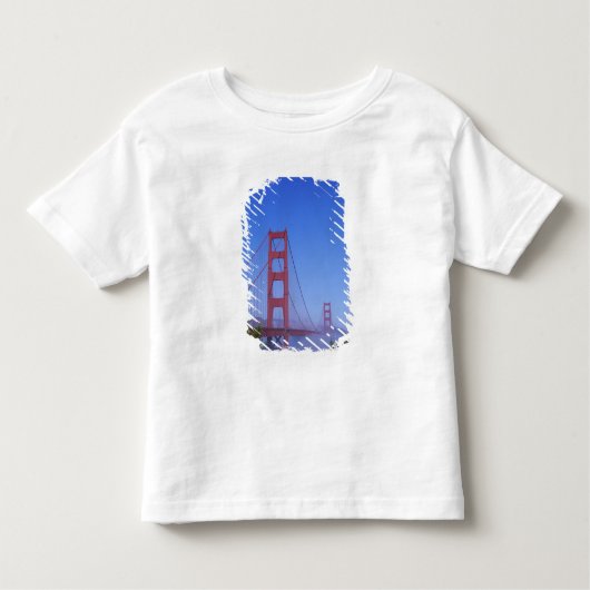 カリフォルニア州サンフランシスコ、ゴールデン·ゲート·ブリッジ トドラーTシャツ (正面)