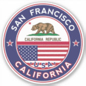 カリフォルニア州サンフランシスコ シール (正面)