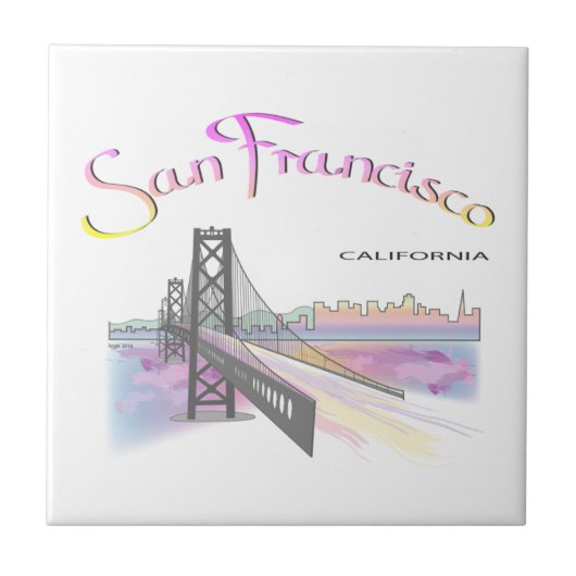 カリフォルニア州サンフランシスコ タイル (正面)