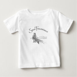 カリフォルニア州サンフランシスコ ベビーTシャツ
