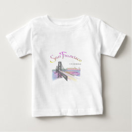 カリフォルニア州サンフランシスコ ベビーTシャツ