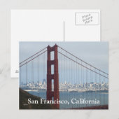 カリフォルニア州サンフランシスコ ポストカード (正面/裏面)