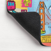 カリフォルニア州サンフランシスコ マウスパッド (コーナー)