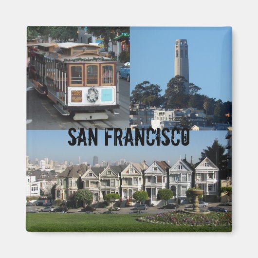 カリフォルニア州サンフランシスコ マグネット (正面)