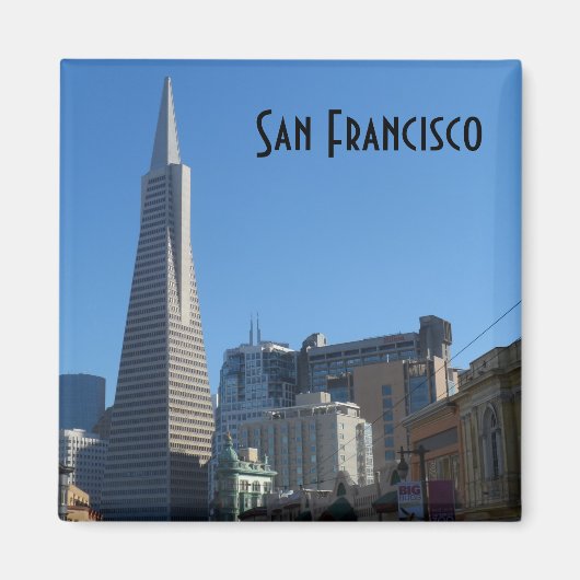 カリフォルニア州サンフランシスコ マグネット (正面)