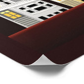 カリフォルニア州サンフランシスコ |レディース色彩の鮮やかズ ポスター (角)