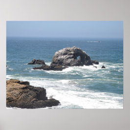 カリフォルニア州サンフランシスコ，太平洋海 ポスター