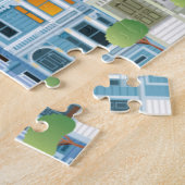 カリフォルニア州サンフランシスコ |湾のそばの街 ジグソーパズル (側面)