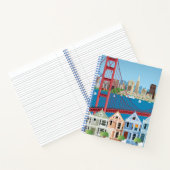 カリフォルニア州サンフランシスコ |湾のそばの街 ノートブック (内部)