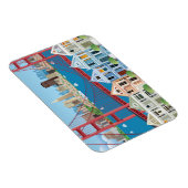 カリフォルニア州サンフランシスコ |湾のそばの街 マグネット (右側)