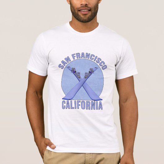 カリフォルニア州サンフランシスコ Tシャツ (正面)