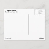 カリフォルニア州サンフランシソ ポストカード (裏面)