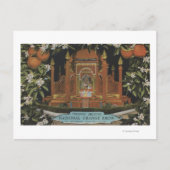 カリフォルニア州サンベルナルディーノ – 22nd全国オレンジショー ポストカード (正面)