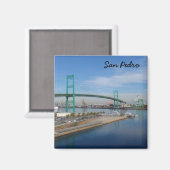 カリフォルニア州サンペドロ マグネット (正面/裏面)