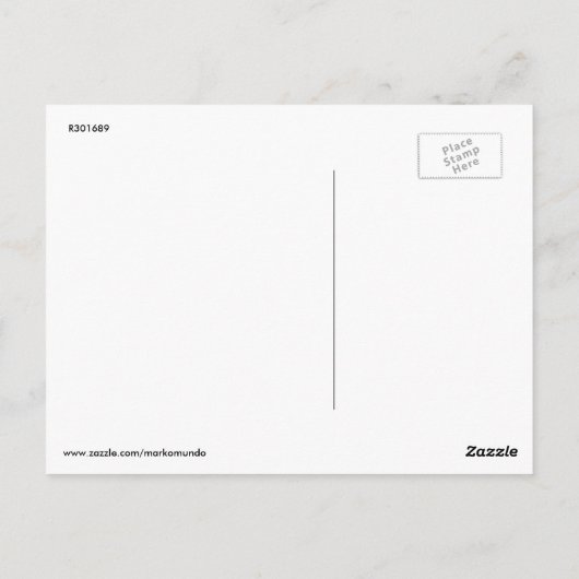 カリフォルニア州サンルイスオビスポヴィンテージ ポストカード (裏面)