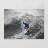 カリフォルニア州サーファー少年はがき ポストカード (正面)